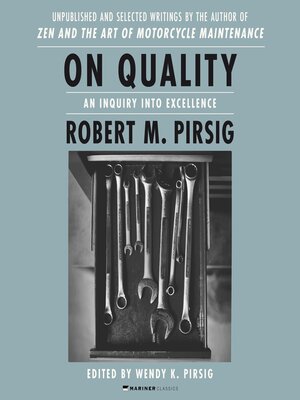 cover image of On Quality